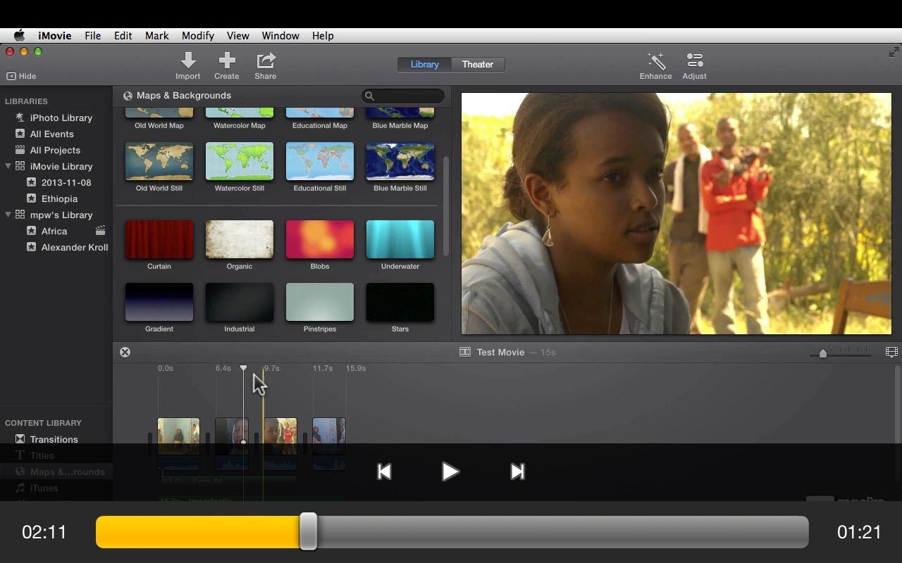 free imovie download for mac 10.6.8